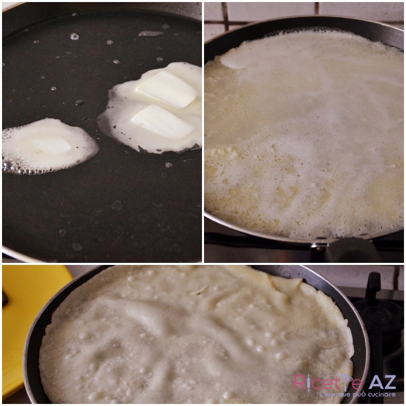 Ricetta Crepes Cottura